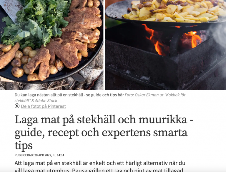 Intervju i Allt om Mat / Expressen
