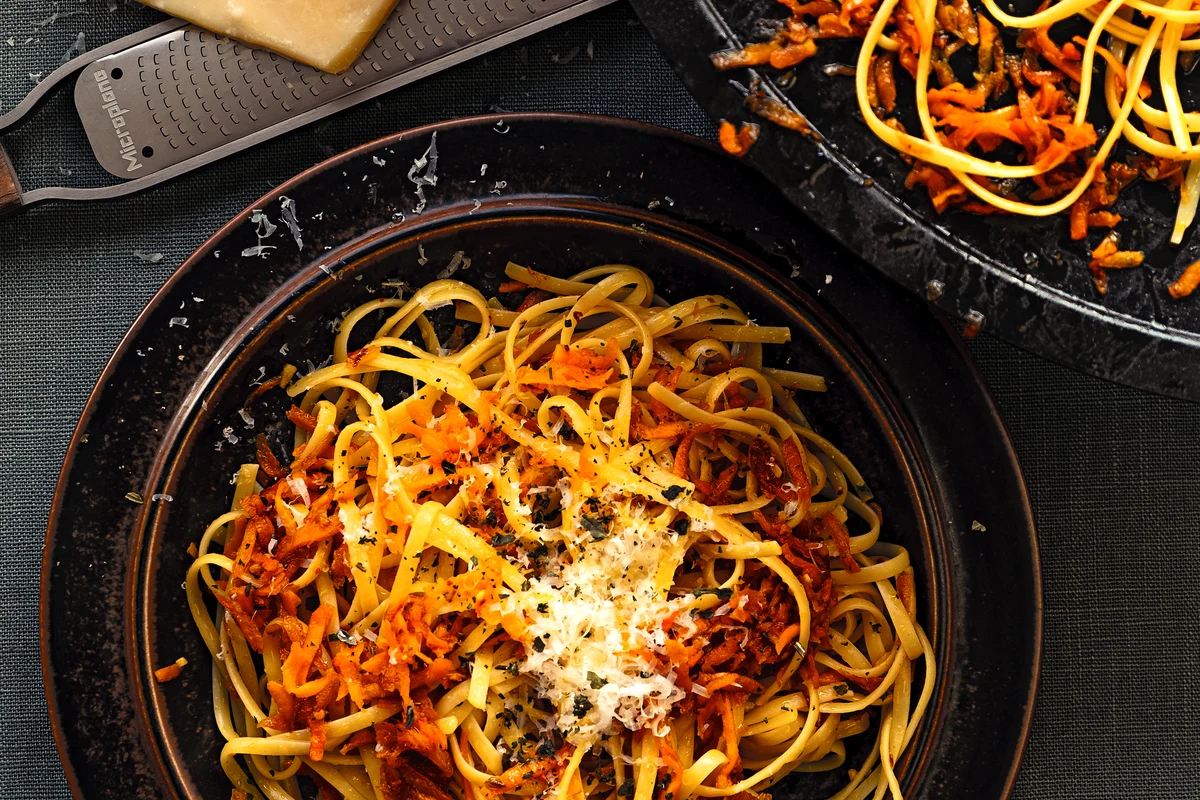 Pasta con carote